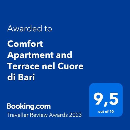 Comfort Apartment And Terrace Nel Cuore Di Bari Exteriér fotografie